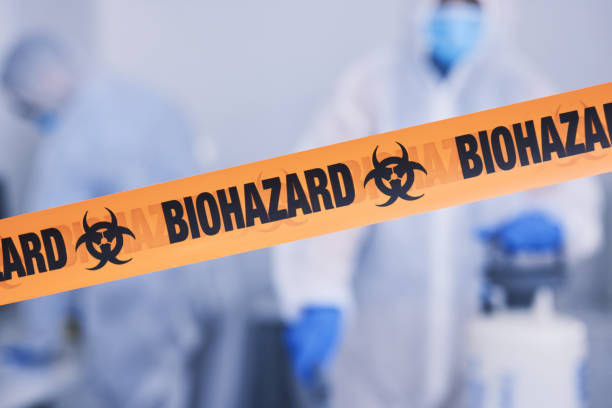 Professional Blood Cleanup technician working in Portage, MI